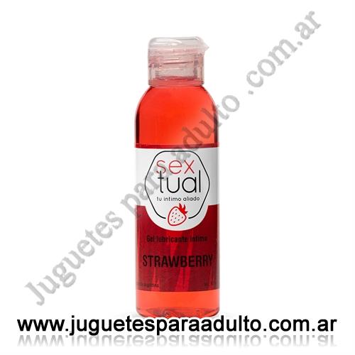 OFERTAS, Promociones, Gel estimulante sabor frutilla 80 ml